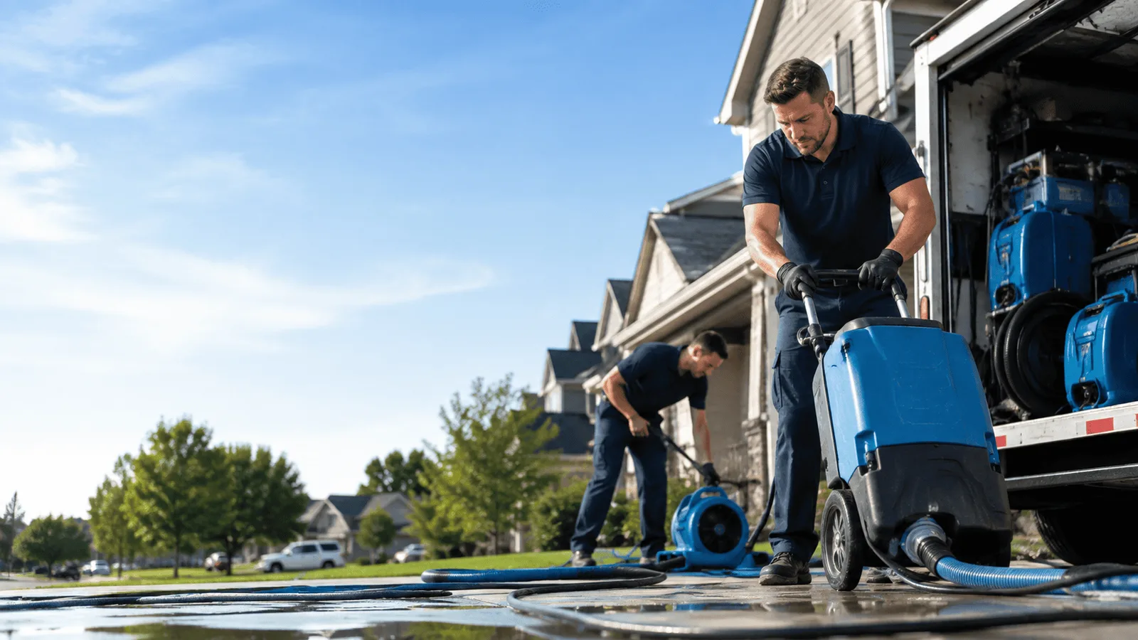 Dehumidification being performed in Donalsonville, GA